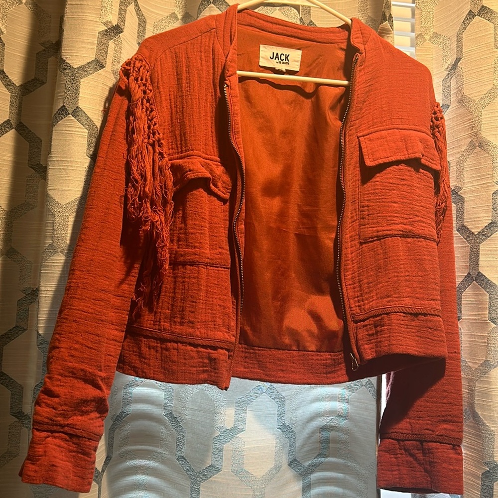 Fringe jacket